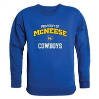 Republička McNeese državni univerzitet u vlasništvu Crewneck majice, kraljevsko plava - izuzetno velika