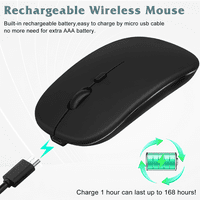 Bluetooth punjivi miš za Dell Latitude e laptop Bluetooth bežični miš dizajniran za laptop MAC iPad