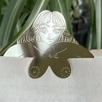 Awdenio Sover Decor ponude za bebe Gold Tone Bookmark Beauty Baby Bookmark Nerđajući čelik Metal Beauty