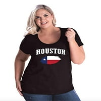 Normalno je dosadno - ženska majica plus veličine, do veličine - Houston