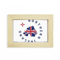 Karta Zastava Sjeverna Irska Desktop Dekorate fotografiju Frame Slika umjetnička slika