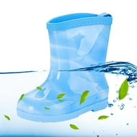 Cipele za djevojke za kišu kiša crtane vodene gumene casual i udobne cipele za djevojčice toddlera
