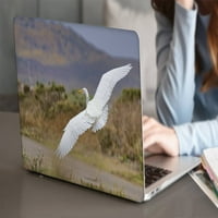 Kaishek plastična navlaka za zaštitnu zaštitnu kućište za objavljenu novu macBook Air 13 i + crni poklopac tipkovnice: a perjuna serija 0607