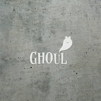 Prozirne naljepnice za uljepnicu Ghoul Premium vodootporne vinilne naljepnice za laptop telefon kaciga