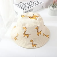 1-4y baby sunčani šešir protiv UV žirafe uzorak ljetni dječaci Djeca dječja kašika šešir za pse Anime