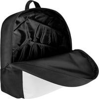 Back backpack uzorka od jagode krava za djevojke za djevojke tinejdžeri veliki kapacitet školske torbe