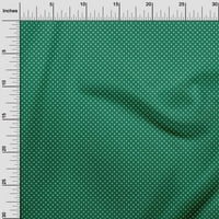 Onuone pamuk dres zelene tkanine Geometrijska šivaća tkanina od dvorišta otisnuta DIY odjeća šivaće