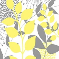Žuta lišća Floral III Poster Print TAMARA ROBINSON TR2100