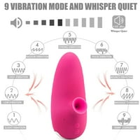 Više vibracija i sisa vibratori za žene, vodootporna klitorisna stimulacija ženama za odrasle se igračke