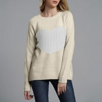 Ženski džemperi, Ženska odjeća Duga dugačak džemper Cardigan Duks za zahvalnosti za ženske duge međuhromatične