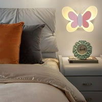 Svjetiljka Zidna noćna svjetla Rasvjetni čvorovi Leptir minimalistički moderni za dekor spavaće sobe,