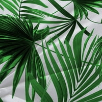 Luksuzni prekrivač pokrivač zelenog lišća slikati kućni tekstil Poklopac posteljine sa jastukom, punom