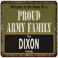 Dixon ponosna vojska Porodični znak Poklon metalni znak 108120023156