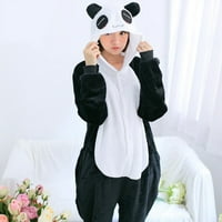Cocopeanut Kigurumi odrasli Oneges Onceies Panda Pajamas Kombinezonska kućna odjeća Noć vještica Onejmije