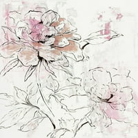 Pink Peony cvjeta i od Azije Jensen
