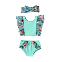Ljeto TODDLER kupaći kostimi za djecu cvjetni kupaći kupaći kostimi sruši kupaći kupaći kupaći kostim