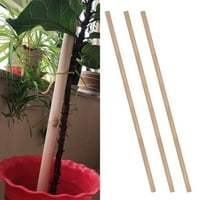 Gwong Prirodni drveni štap Neobranjen dugačak DIY umjetnički stup za vanjski