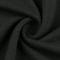 Žene T košulje Ležerne prilike CALCE Rhinestine s dugim rukavima O vrat Pulover Tunic vrhova ženske majice