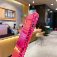 Kompatibilan sa iPhone Pro Caseom, slatka neona jasna mekana futrola za žene i djevojke, fleksibilan