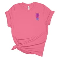 Trenz košulja Kompanija Žene naopako Tiedye grafička majica s kratkim rukavima, Charity Pink-2xl