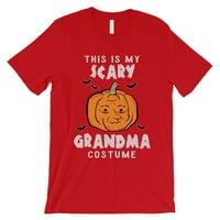Ovo je moja zastrašujuća baka kostim bundeva Halloween Muška crvena majica