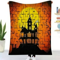 Halloween Dekorativni pokrivač-Halloween za spavaću sobu Estetika, soba, spavaća soba dnevna soba deco,