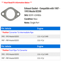 Ispušni brtva - kompatibilan sa - Mazda B 1992