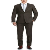 Muška čvrstog dvodijelnog odijela Slim Fit Notch rever odijelo