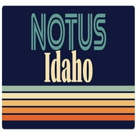 Notus Idaho vinil naljepnica za naljepnicu Retro dizajn