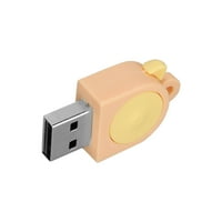 Cat Ear U disk Slatki pokloni Inovativni crtani USB2. USB Flash Drive Car U disk za laptop narančasta