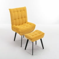 Moderna meka baršunasti materijal velike širine akcent stolica za slobodno vrijeme ležaljka TV stolica