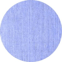 AHGLY COMPANY Stroj za pranje u zatvorenom okruglom krunim plavim modernim prostirkama, 8 'runda