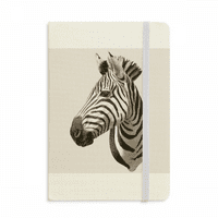 Konjske pruge Crna bijela Afrika Notebook Službeni tkaninski Tvrdi pokrivač Klasični dnevnik časopisa