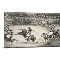 Renomirani američki mariano ceballos platna Art Print Francisco de Goya - Veličina: 40 26