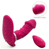 Mali nosivi vibratori za žene, bežični sa daljinskim upravljačem gaćice za odrasle igračke se za ženske žene njezino zadovoljstvo nevidljivi g spoznaje klitorika vibratora