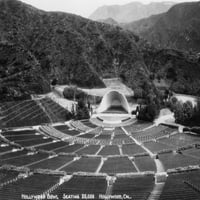 Hollywood, California, Hollywood Bowl, Vintage fotografija