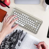 BANGHONG DUAL COLOR KEYS DUAL MODE 2.4G BLUETOOTH bežična tastatura žičana tableta laptop ured