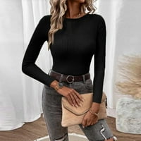 GUZOM džemper za žene na prodaju - džemperi za žene Trendi čvrsti vrhovi novi dolasci crne veličine
