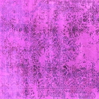 Ahgly Company Indoreni pravokutnik Oriental ružičasti Industrijski prostirke, 8 '10'
