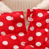 Bomotoo Girls Slatke zečje uši kapute kapuljač s kapuljačom pušeći jakne za odmor dugih rukava crvena