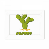 Kaktus Sakulenti u obliku zelene boje za montiranje ugrađenim slikama