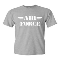TEE Hunt Air Force Majica Vojni veteran Powin Mia Air Force Mama Muška majica, siva, XX-velika