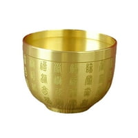 Mesing Feng Shui Bowl Desktop Sreća Dekor Figurica Cornucopia Kip Skulptura Folklor Treasure Bowl za