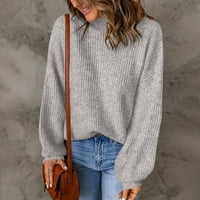 Aaiaymet ženski džemperi plus veličine boja labav pulover