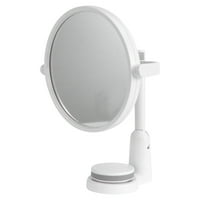 HEMOTON Zidno montirano okruglo zrcalo rotirajuće preklopno kozmetičko ogledalo domaći ogledalo nema perforiranja toaletnog stakla jednostrano ogledalo