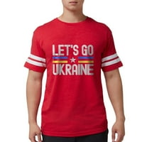 Cafepress - Hajde da idemo majica u Ukrajini - Muška fudbalska majica