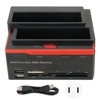 Priključna stanica tvrdog diska, USB 2. do HDD stanica Hard Drive Bay podržava Cloner Function za 2,5 inča i 3,5 inča i IDE Hard diskove