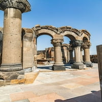 Provincija Armenija Armavir Vagharshapat Zvartnots Ruševine katedrale Zvartnots Emily Wilson