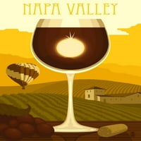 Napa Valley, Kalifornija, Vinski staklo i vinograd