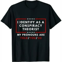 Identificirajte se kao teoretičara zavjere, moji zamjenici su rekli majici